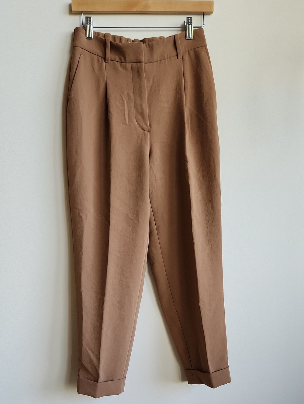 Wilfred High-Rise Pleated Trousers